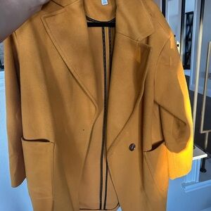 Topshop Golden Yellow Blazer